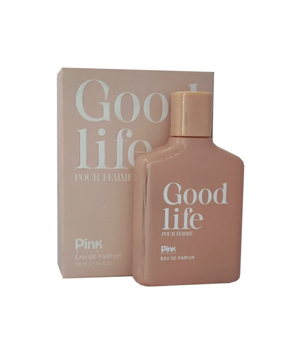 ادوپرفیوم زنانه مدرن پینک ویژوال Pink Visual  مدل Good Life Carolina Herrera حجم 100 میلی‌لیتر