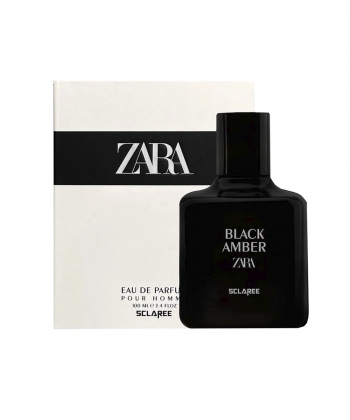 ادوپرفیوم مردانه اسکلاره Sclaree مدل Black Amber Zara حجم 100 میلی لیتر