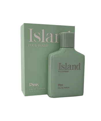 ادوپرفیوم مردانه مدرن پینک ویژوال Pink Visual مدل Island Bvlgari حجم 100 میلی لیتر