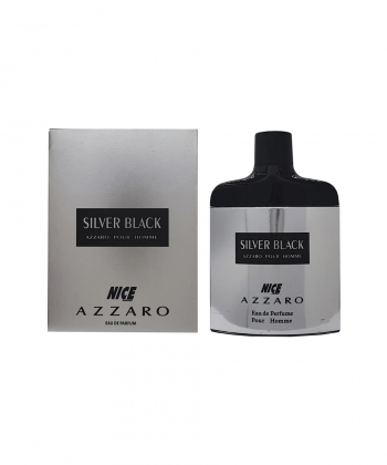 ادوپرفیوم مردانه نایس پاپت Nice Puppet مدل Azzaro silver black حجم 85 میلی لیتر