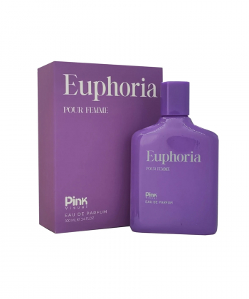 ادوپرفیوم زنانه مدرن پینک ویژوال Pink Visual مدل Euphoria حجم 100 میلی لیتر