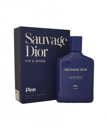 ادوپرفیوم مردانه مدرن پینک ویژوال Pink Visual مدل Sauvage Dior حجم 100 میلی لیتر