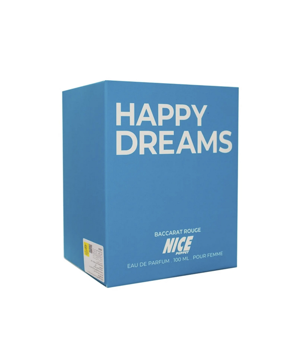 ادوپرفیوم زنانه نایس پاپت مدل Baccarat Rouge Happy Dream حجم 100 میلی لیتر