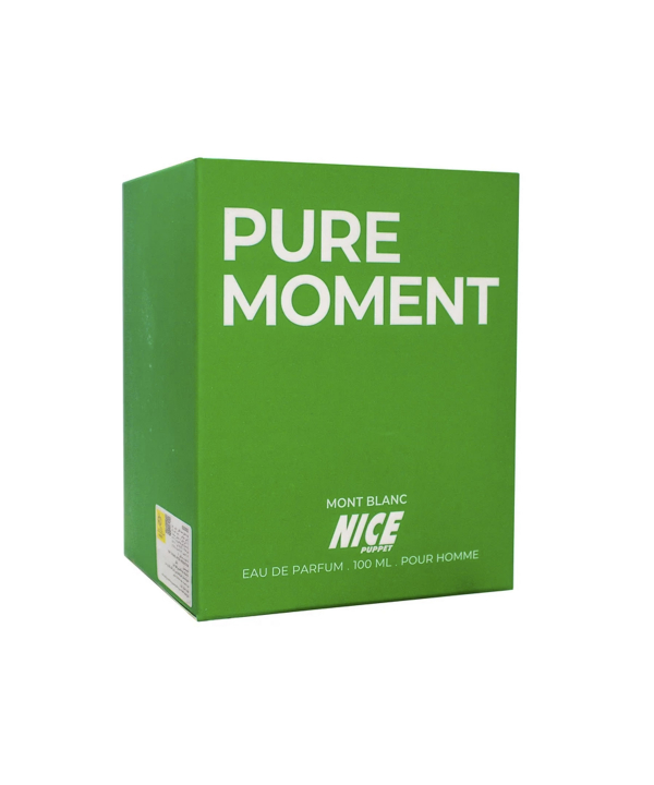 ادوپرفیوم مردانه نایس پاپت Nice Puppet مدل Mont Blanc Pure Moment حجم 100 میلی لیتر