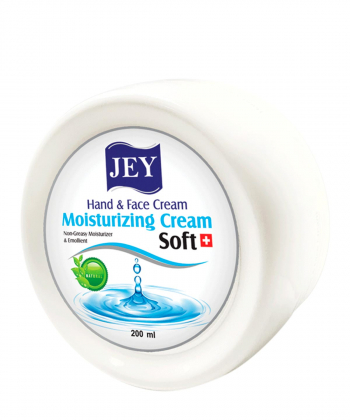 کرم مرطوب کننده دست و صورت جی Jey مدل Soft حجم 200 میلی لیتر