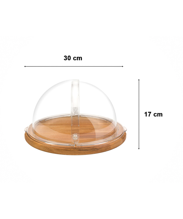 ظرف سرو کیک پایه چوبی لیمون Limon کد 217959