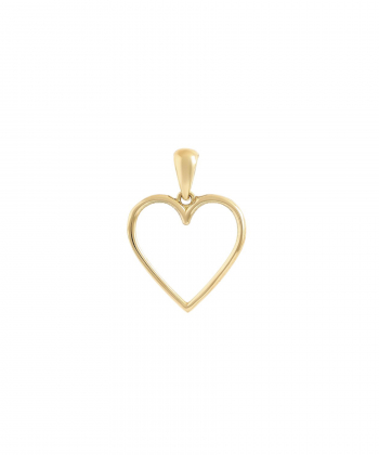 پلاک طلا قلب میوگلد Mio Gold کد N3095
