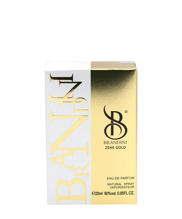 عطر جیبی زنانه برندینی Brandini مدل Zene Gold حجم 25 میلی‌لیتر