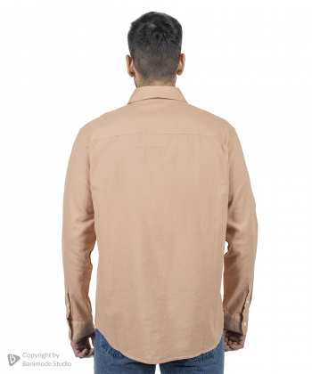 پیراهن آستین بلند لینن مردانه جوتی جینز JootiJeans کد 51531025