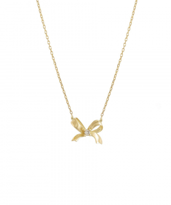 گردنبند طلا پاپیون میوگلد Mio Gold کد NC1730