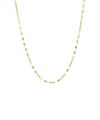 زنجیر طلا پولکی ظریف میوگلد Mio Gold کد NC1796