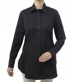 شومیز نخ پنبه آستین بلند زنانه ریسانی مدل AM-RI-2168
