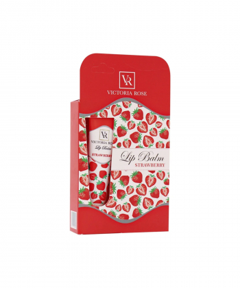 بالم لب ویکتوریا رز Victoria Rose حاوی عصاره توت فرنگی حجم 15 میلی لیتر