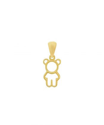 پلاک طلا خرس میوگلد Mio Gold کد N2185