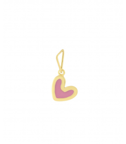 پلاک طلا قلب میوگلد Mio Gold کد N3027