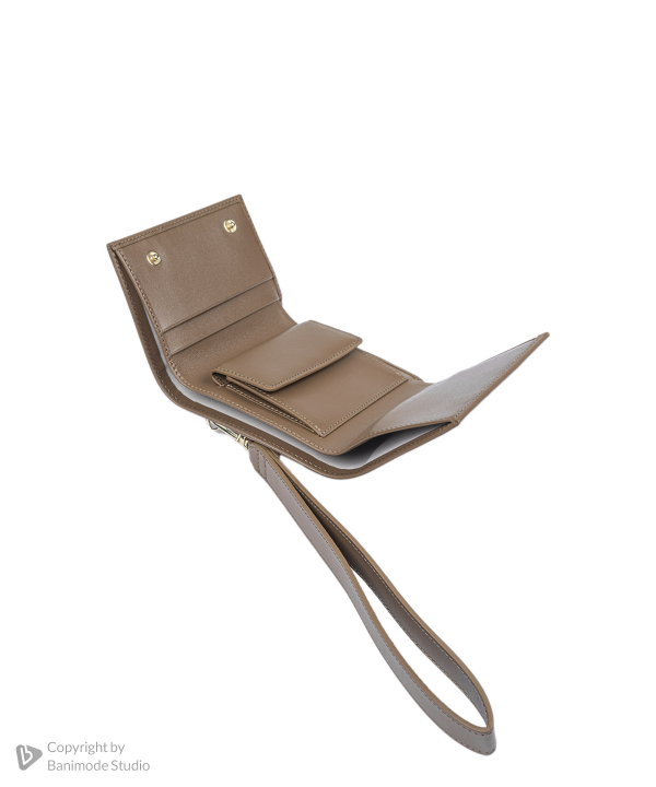 کیف پول زنانه چرم طبیعی چرم مشهد Mashad Leather مدل D5565