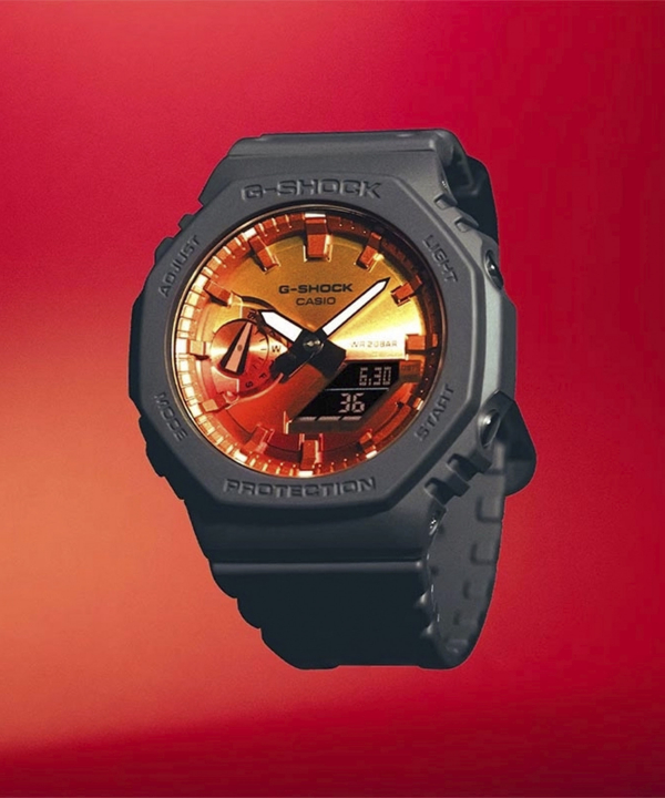 ساعت مچی کاسیو Casio مدل GA-2100FL-8ADR
