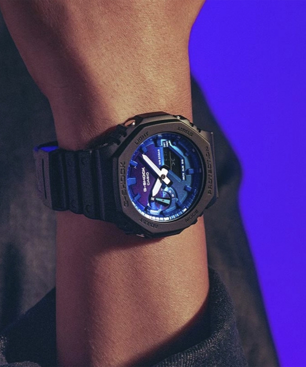 ساعت مچی کاسیو Casio مدل GA-2100FL-1ADR
