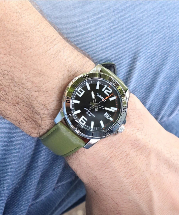 ساعت مچی مردانه کاسیو Casio مدل MTP-VD01L-3BVUDF