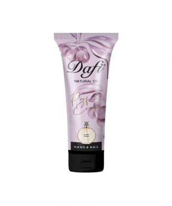 کرم عطری دست و ناخن دافی Dafi با رایحه عطر شنل چنس وزن 75 گرم