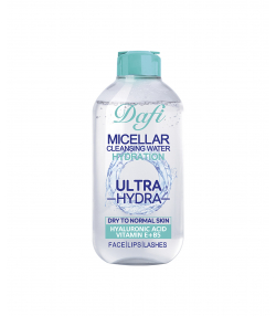 میسلار واتر مناسب پوست خشک و نرمال دافی Dafi مدل Micellar Cleaning Water حجم 200 میلی لیتر