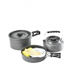 ست ظروف کمپینگ تکاورکو Takavarco مدل GREEN LION 7 IN 1 Camping Cookware