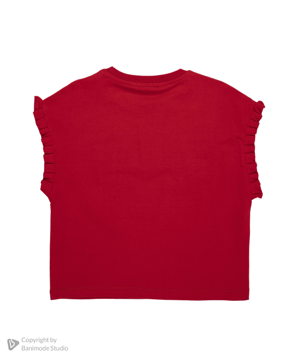 تیشرت کوتاه دخترانه مرینو Merino کد 1705