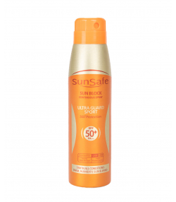 اسپری ضد آفتاب SPF50 سان سیف Sun Safe حجم 150 میلی لیتر