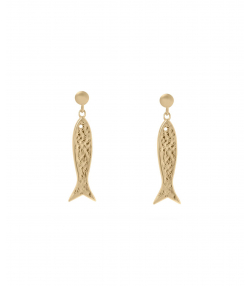گوشواره طلا ماهی تاج Taj کد 27231