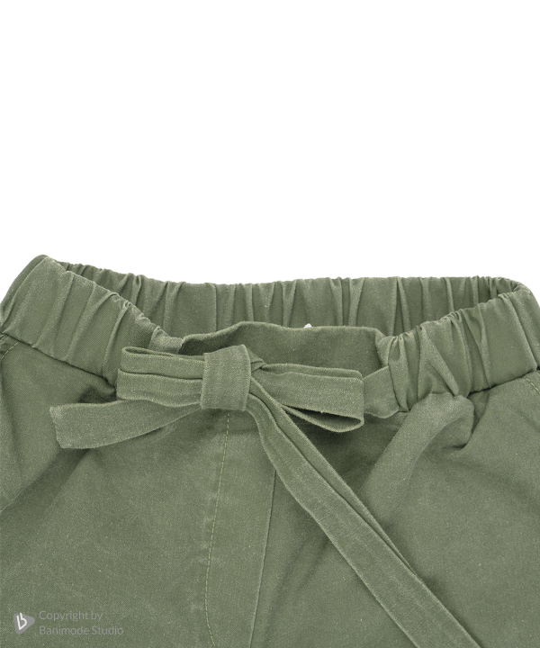 شلوار کتان دخترانه مرینو Merino کد 1724
