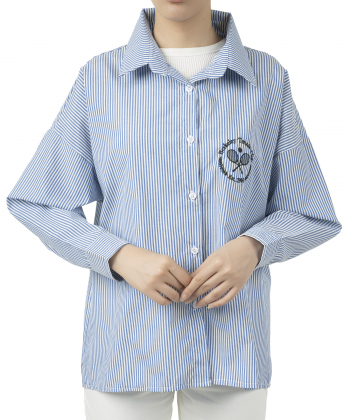 شومیز آستین بلند زنانه الوژ استایل مدل 5S12111101