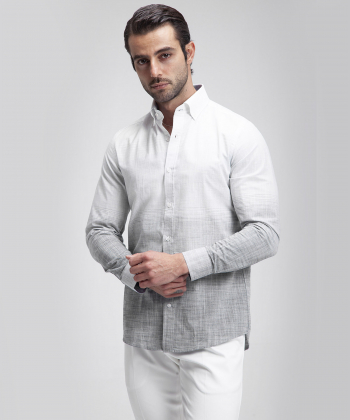 پیراهن آستین بلند مردانه ست من مدل PN363
