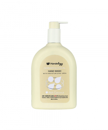 مایع دستشویی کرمی هندولوژی Handology مدل Rich Coconut حجم 500 میلی لیتر