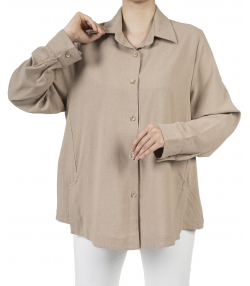 مانتو لینن زنانه ریس Rees کد 1020059