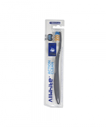 مسواک ال وایت AllWhite مدل action clean قابدار medium