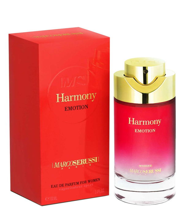 ادوپرفیوم زنانه مارکو سروسی Marco Serussi مدل Harmony Emotion حجم 100 میلی‌لیتر