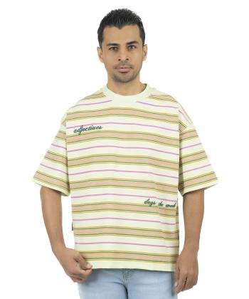 تیشرت آستین کوتاه مردانه لوسیفر مدل MTS111A04