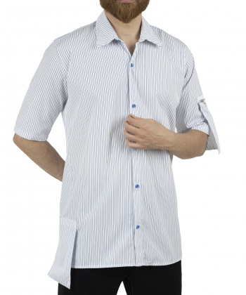 پیراهن آستین کوتاه مردانه لوسیفر کد M20674