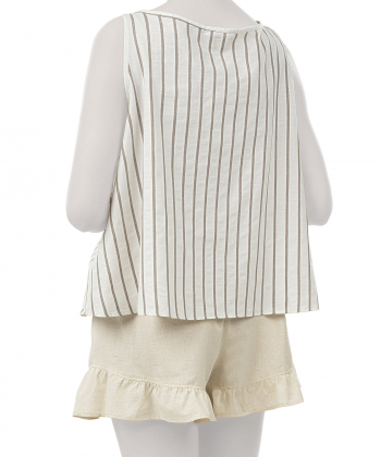 تاپ لینن زنانه سرژه مدل 202655