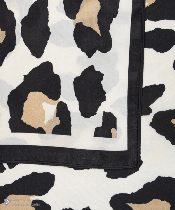 مینی اسکارف ابریشم زنانه نوولاشال Novella shawl کد 77126