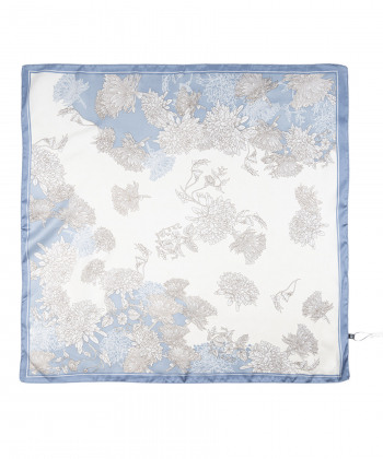 مینی اسکارف ابریشم زنانه نوولاشال Novella shawl کد 77154