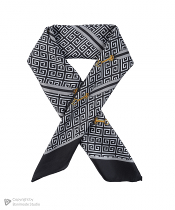 مینی اسکارف ابریشم زنانه نوولاشال Novella shawl کد 77169