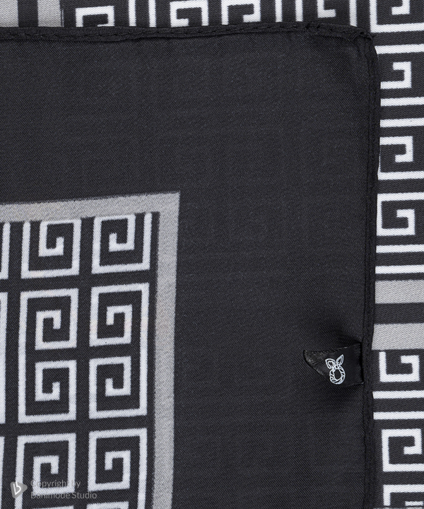 مینی اسکارف ابریشم زنانه نوولاشال Novella shawl کد 77169