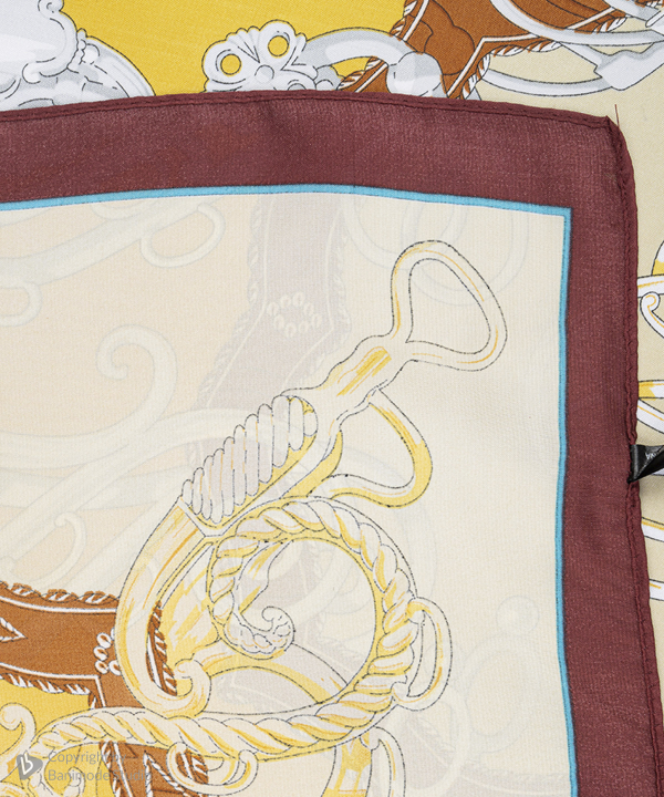 مینی اسکارف ابریشم زنانه نوولاشال Novella shawl کد 77158