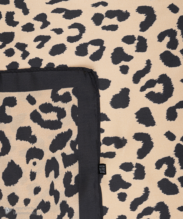 مینی اسکارف ابریشم زنانه نوولاشال Novella shawl کد 77152