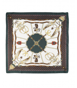 مینی اسکارف ابریشم زنانه نوولاشال Novella shawl کد 77129