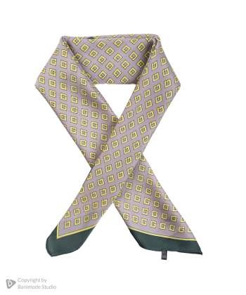 مینی اسکارف ابریشم زنانه نوولاشال Novella shawl کد 77148