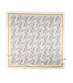 مینی اسکارف ابریشم زنانه نوولاشال Novella shawl کد 77149