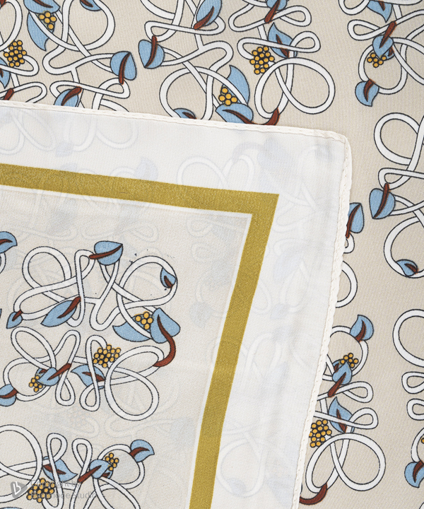 مینی اسکارف ابریشم زنانه نوولاشال Novella shawl کد 77149