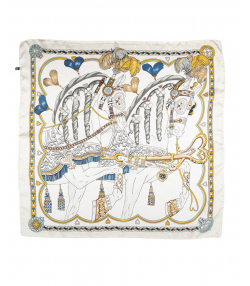 مینی اسکارف ابریشم زنانه نوولاشال Novella shawl کد 77146